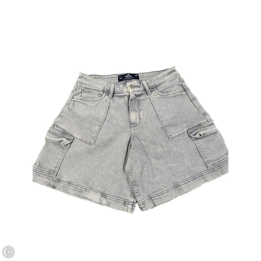 Shorts By Hollister In Grey Denim, Size: 6
