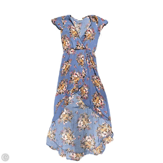 Dress Casual Midi By Altard State In Blue, Size: M