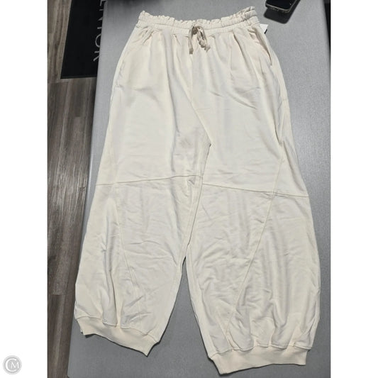 Pants Lounge By Aerie In Cream, Size: L