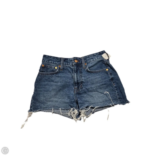 Shorts By Madewell In Blue Denim, Size: 0