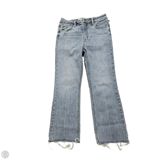 Jeans Cropped By Cme In Blue Denim, Size: 10