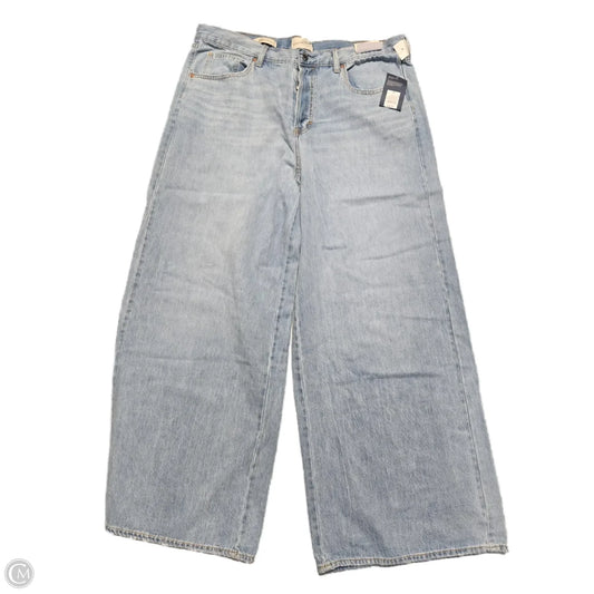 Jeans Wide Leg By Universal Thread In Blue Denim, Size: 16