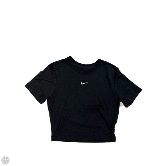 Top Short Sleeve By Nike In Black, Size: Xs
