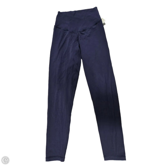 Athletic Leggings By Aerie In Navy, Size: M