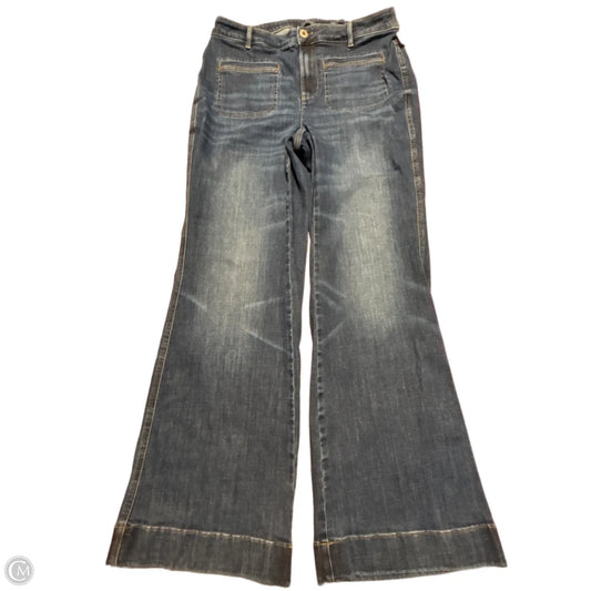 Jeans Flared By J. Jill In Blue Denim, Size: 16