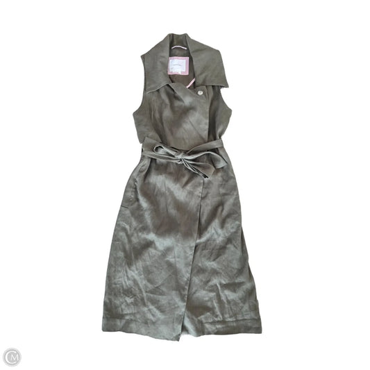 Dress Casual Midi By Anthropologie In Green, Size: S