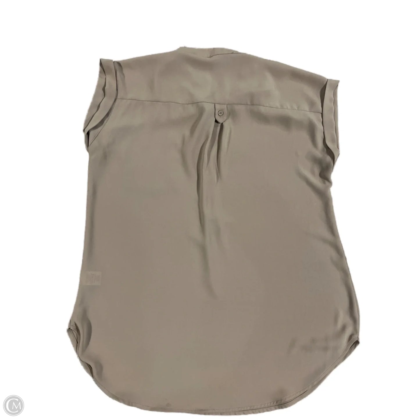 Top Short Sleeve By Pleione In Tan, Size: S