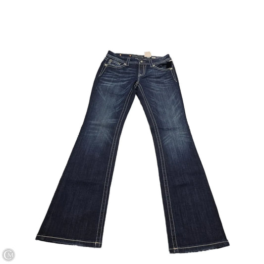 Jeans Boot Cut By Miss Me In Blue Denim, Size: 6