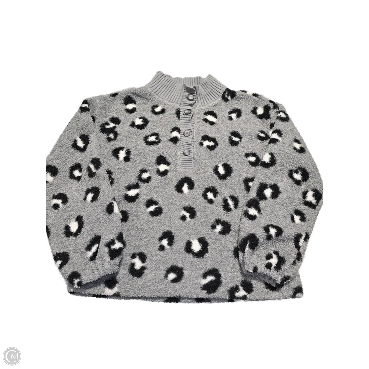 Top Long Sleeve By Loft In Animal Print, Size: S