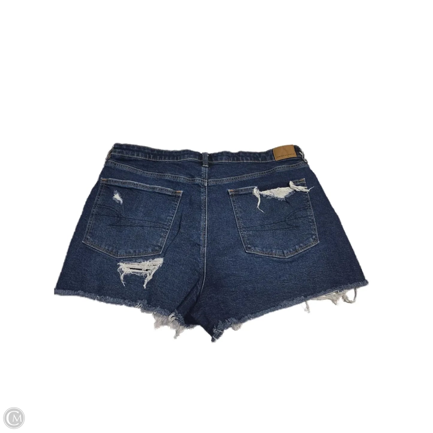 Shorts By American Eagle In Blue Denim, Size: 18