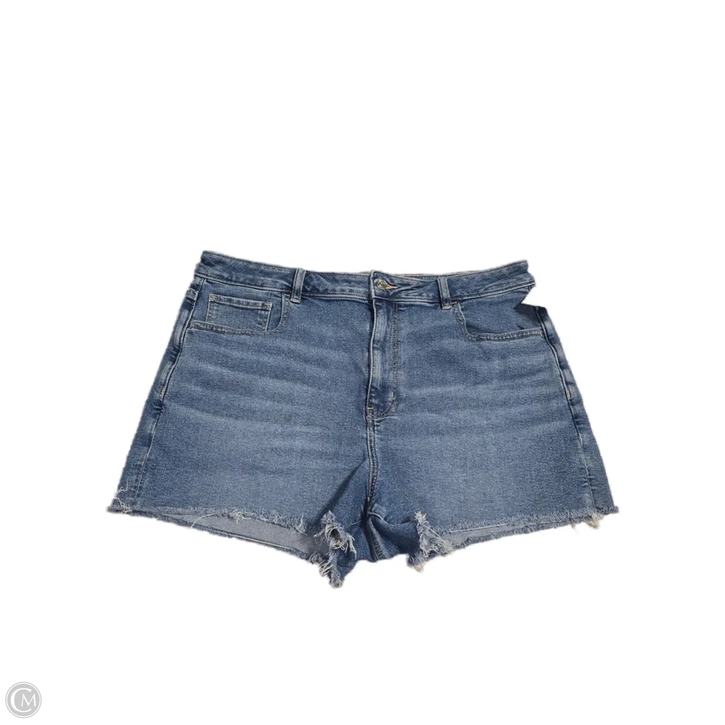 Shorts By American Eagle In Blue Denim, Size: 18