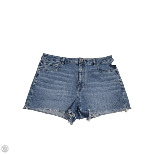 Shorts By American Eagle In Blue Denim, Size: 18