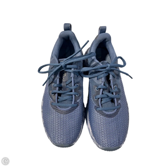 Shoes Athletic By Under Armour In Blue, Size: 7.5