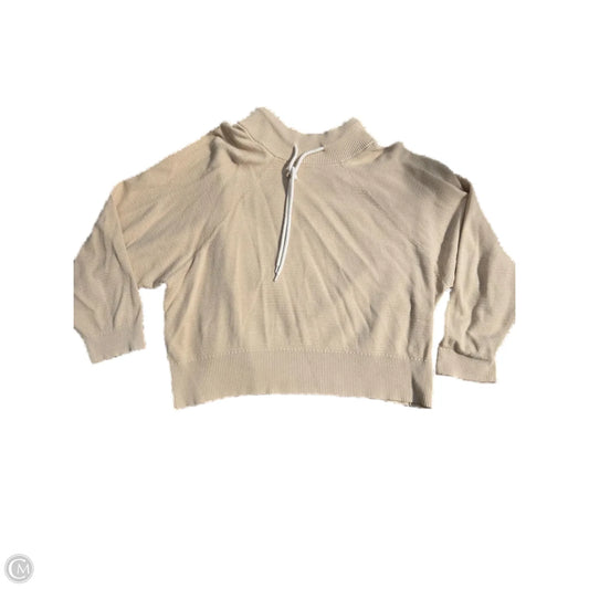 Top Long Sleeve By Varley In Cream, Size: L