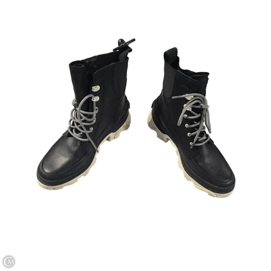 Boots Ankle Heels By Sorel In Black, Size: 8