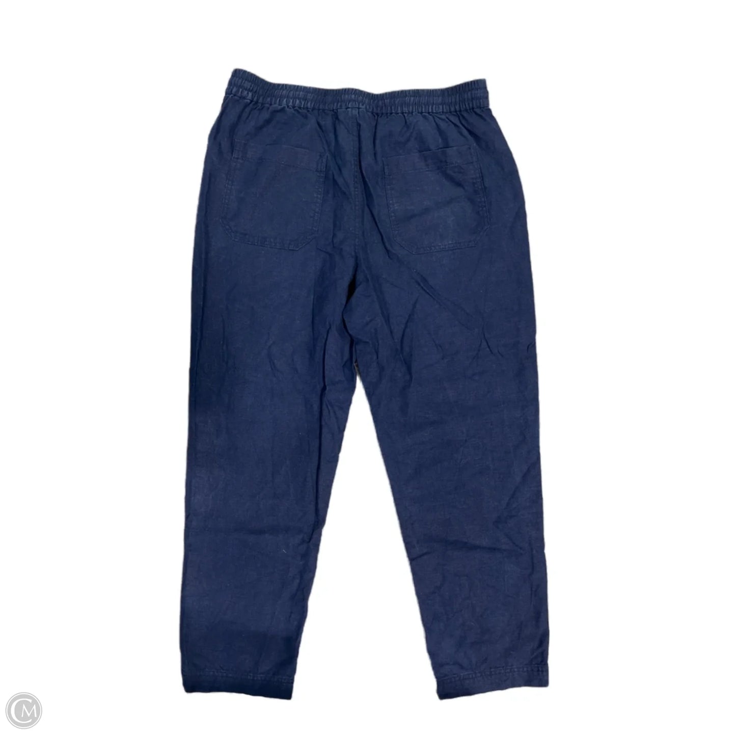 Pants Linen By J. Crew In Blue, Size: M