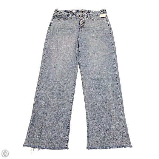 Jeans Straight By Ava & Viv In Blue Denim, Size: 18