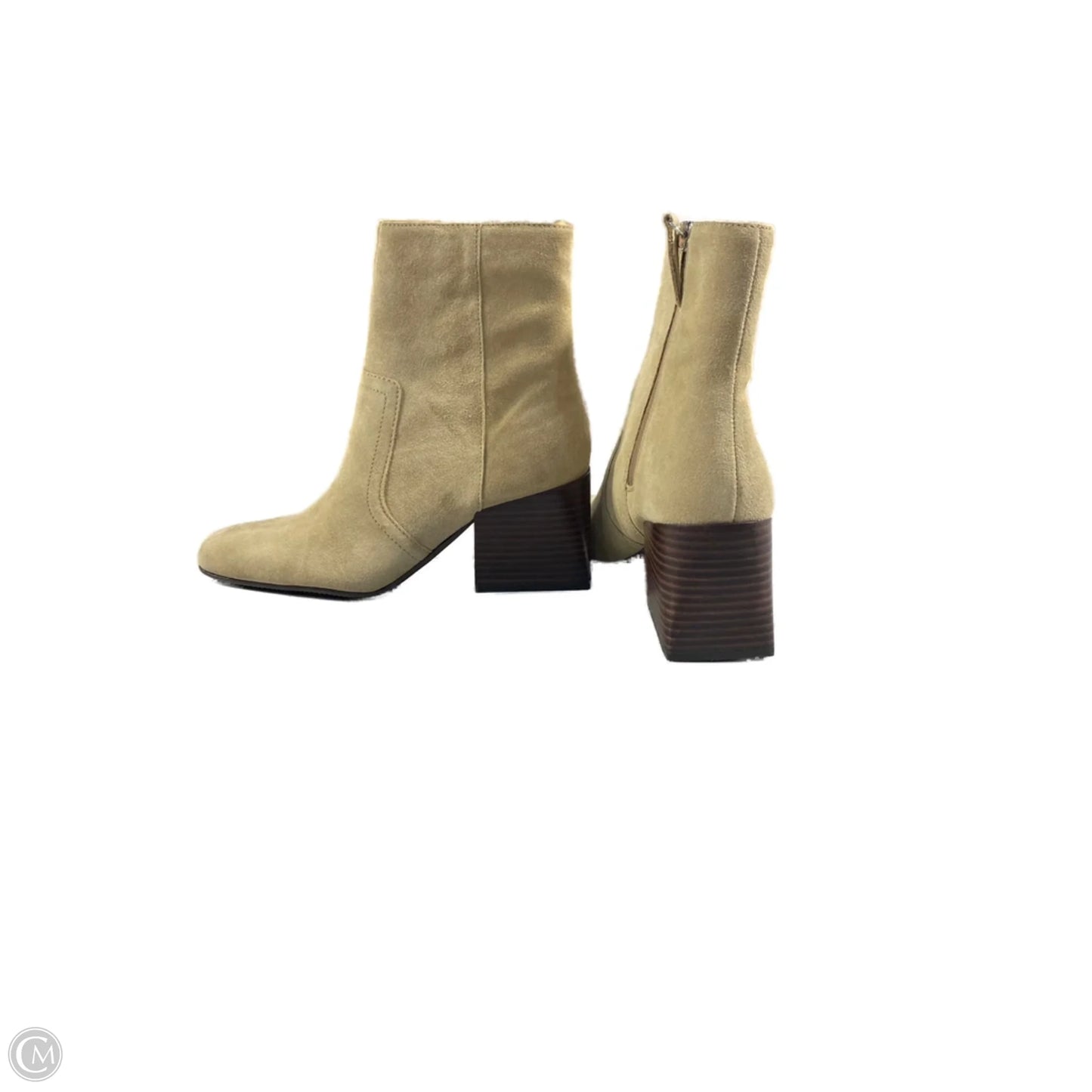 Boots Ankle Heels By Blondo In Beige, Size: 7