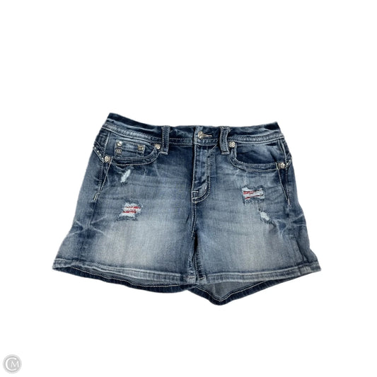 Shorts By Miss Me In Blue Denim, Size: 6