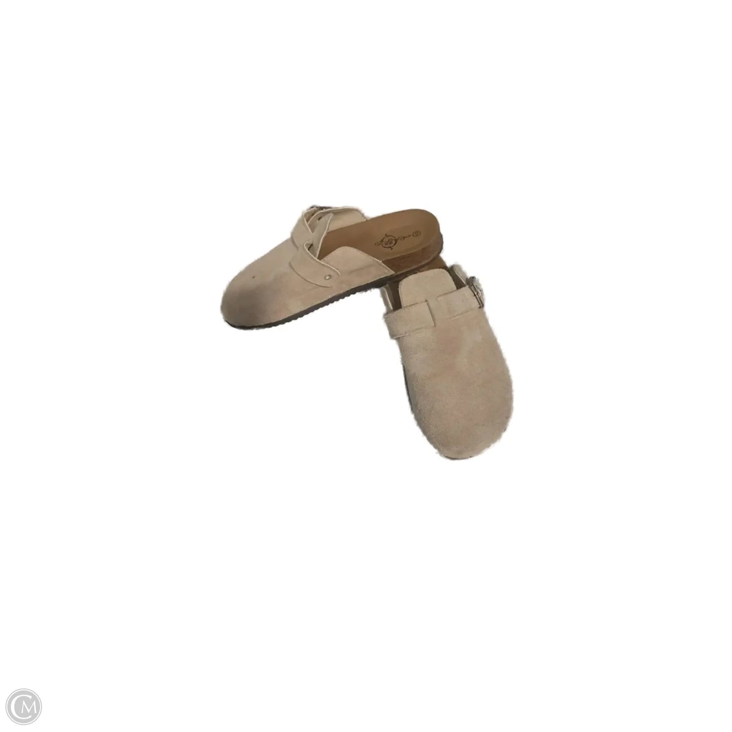 Sandals Flats By Cme In Beige, Size: 10