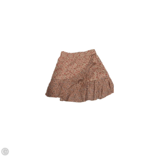 Skirt Mini & Short By Sim & Sam In Floral Print, Size: Xs