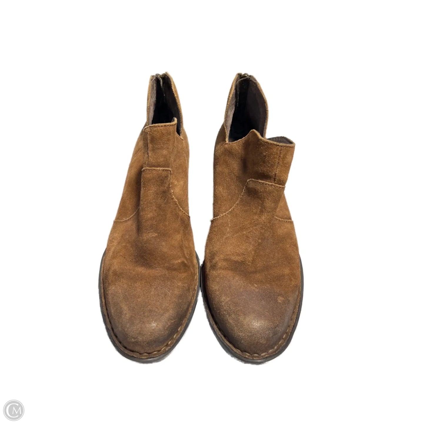 Boots Ankle Flats By Born In Brown, Size: 8.5