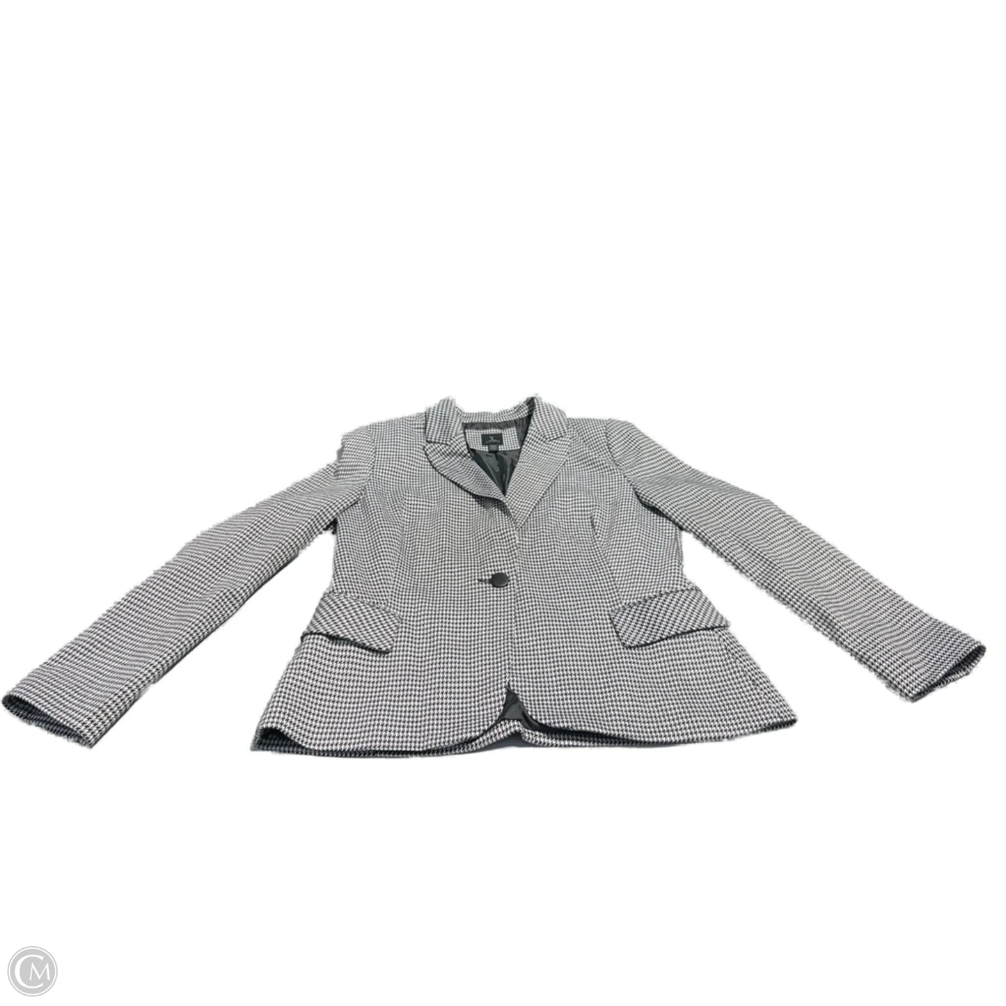 Blazer By Jules & Leopold In Black & White, Size: M