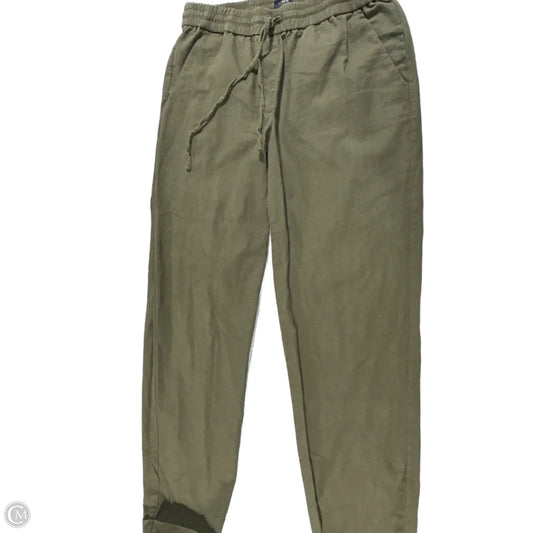 Pants Linen By J. Crew In Green, Size: 8l