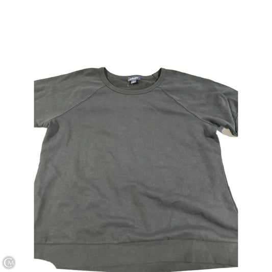 Top Short Sleeve By Cmc In Black, Size: L