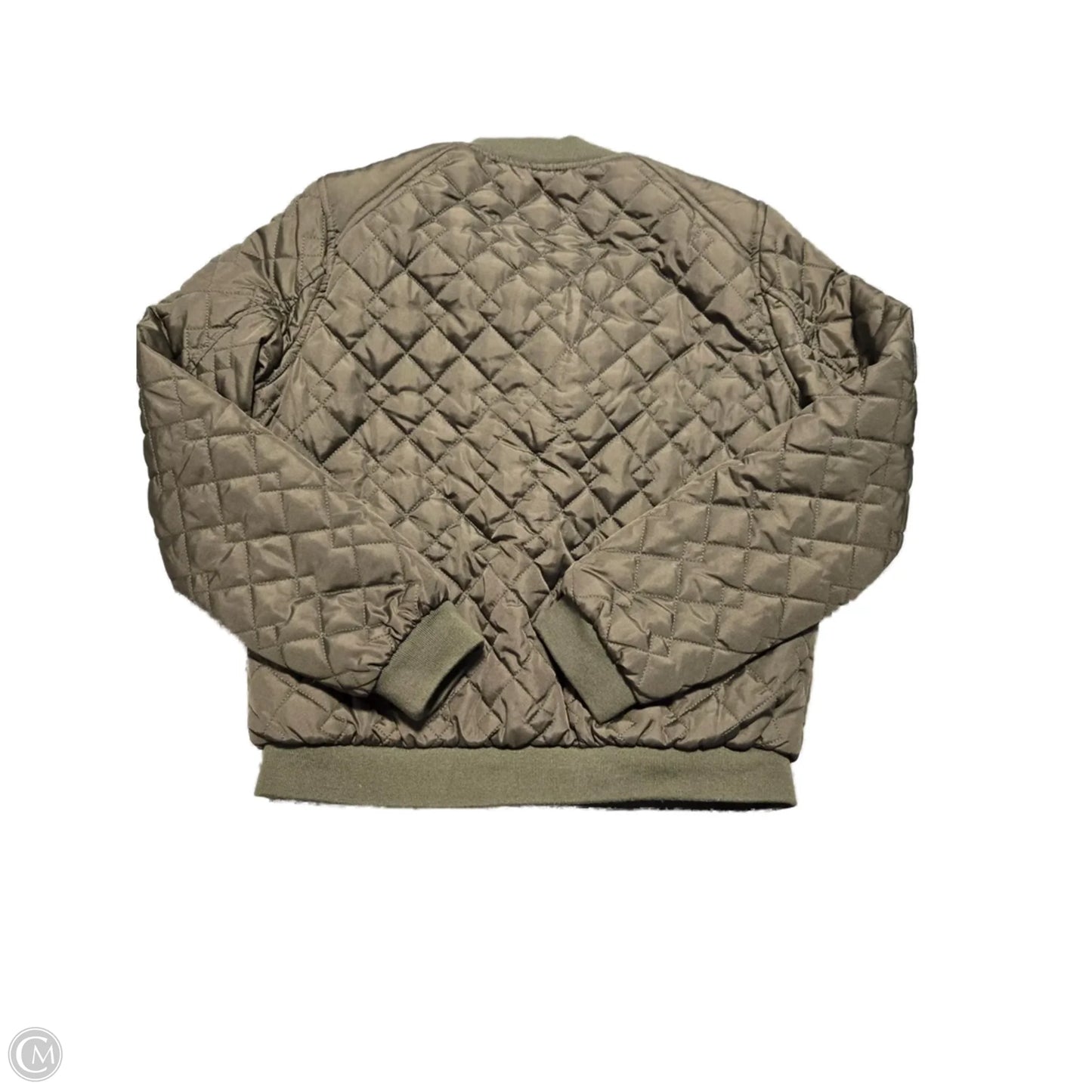 Jacket Puffer & Quilted By Ashley In Green, Size: L
