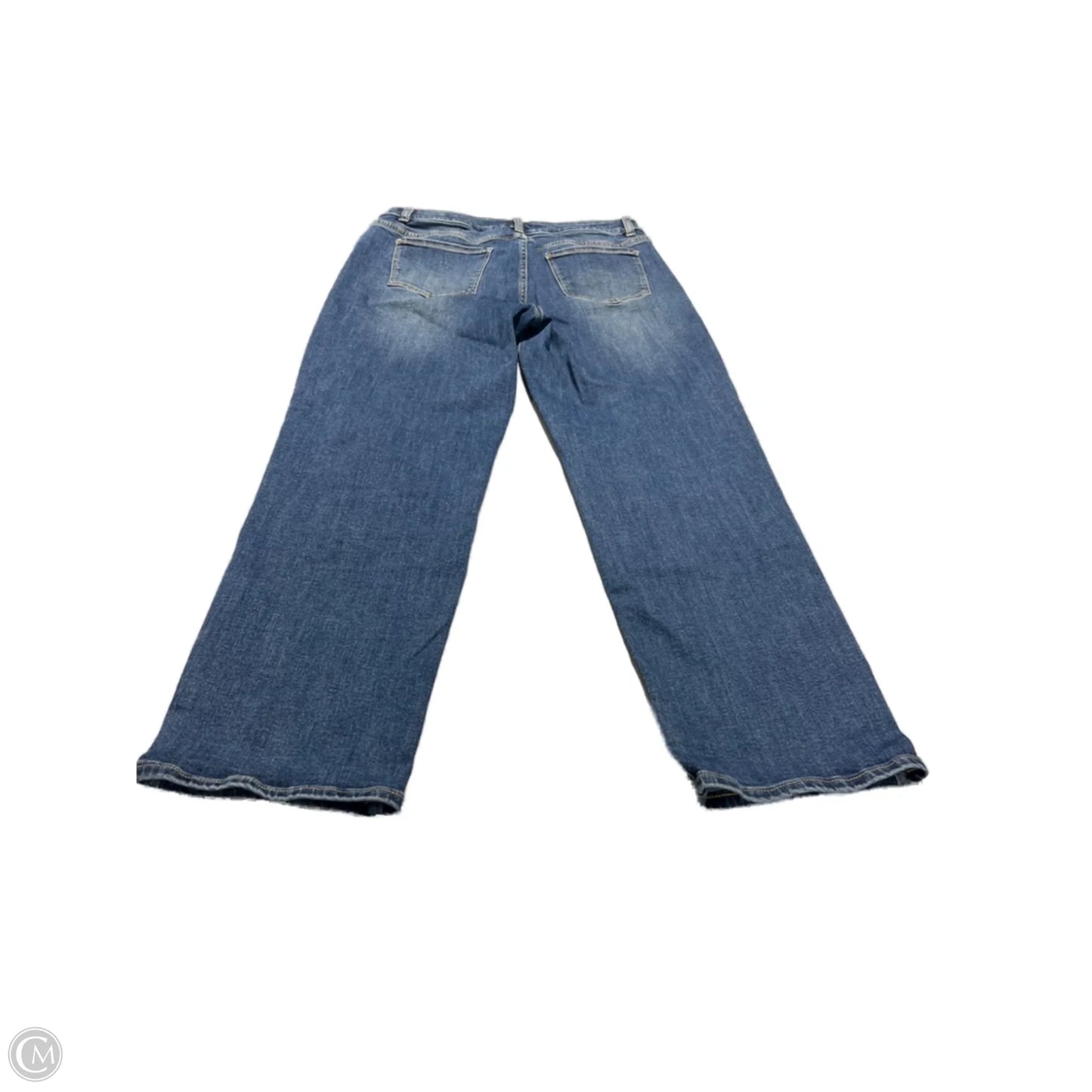 Jeans Straight By Coldwater Creek In Blue Denim, Size: 10p