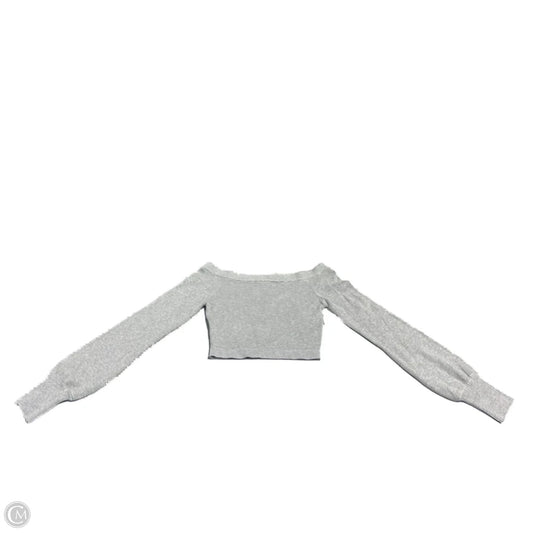 Top Long Sleeve By Garage In Grey, Size: S