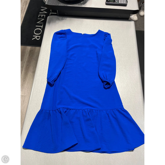 Dress Casual Short By Dkny In Blue, Size: M