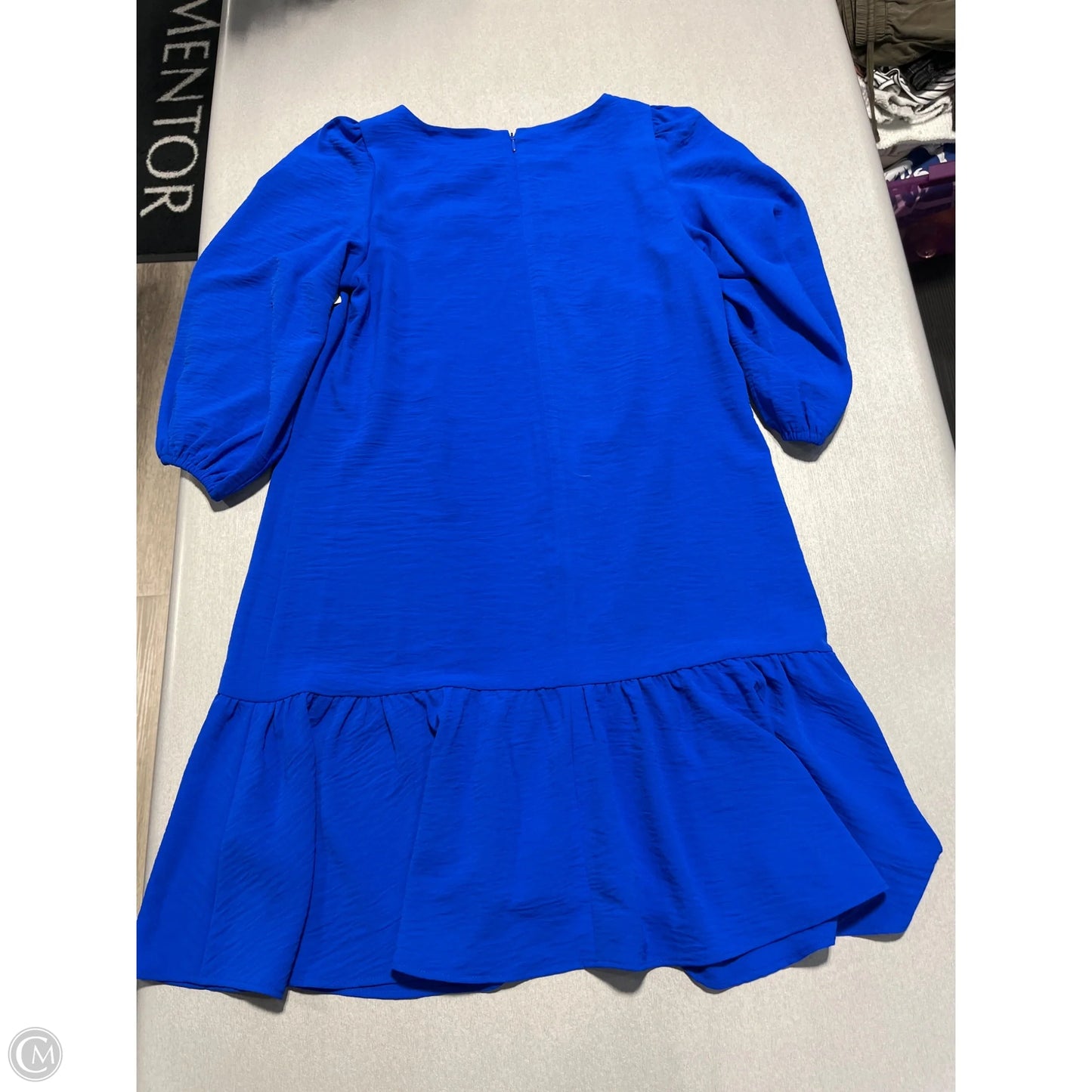 Dress Casual Short By Dkny In Blue, Size: M