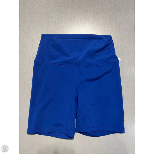 Athletic Shorts By Yogalicious In Blue, Size: Xl