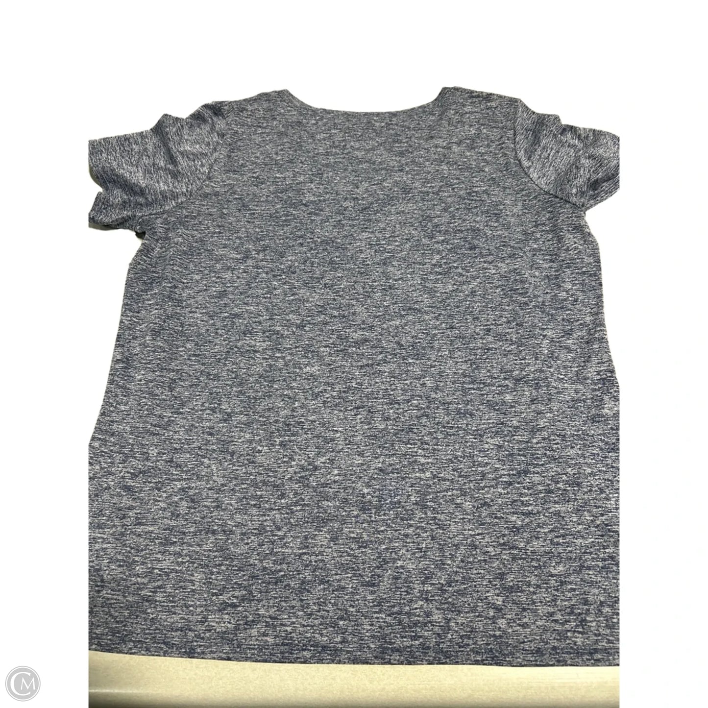 Athletic Top Short Sleeve By Nike In Blue, Size: Xl
