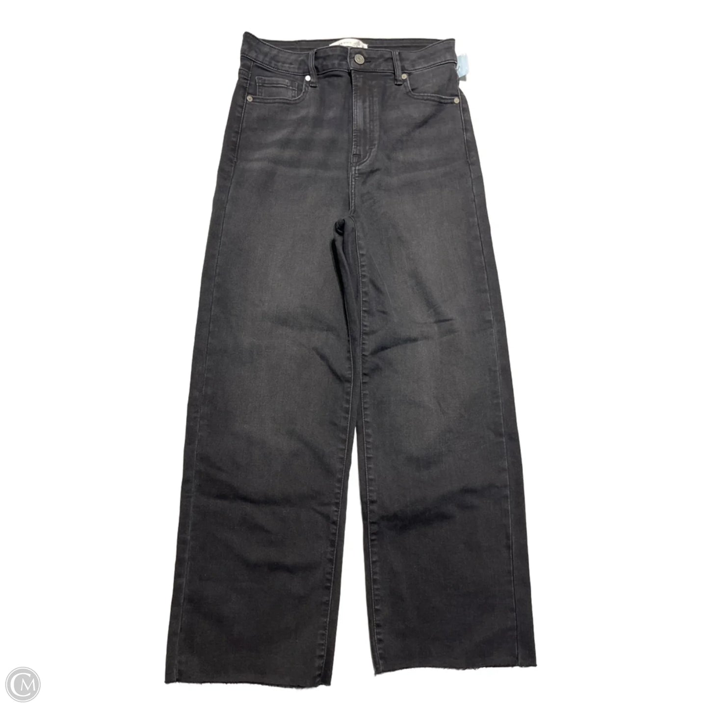 Jeans Cropped By Altard State In Black Denim, Size: 8