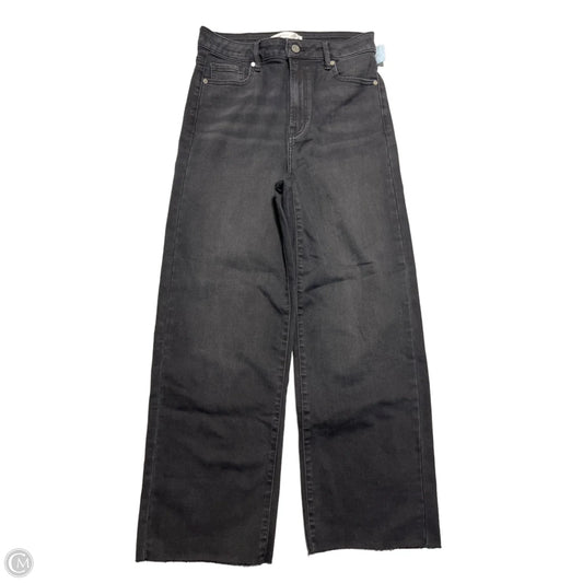 Jeans Cropped By Altard State In Black Denim, Size: 8