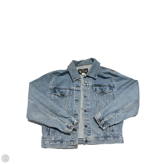 Jacket Denim By Harley Davidson In Blue Denim, Size: M