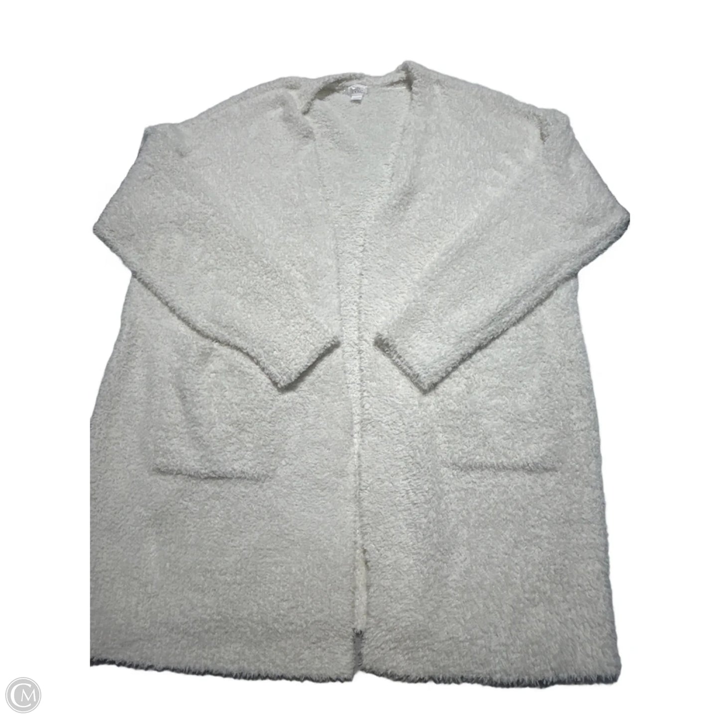 Cardigan By Stars Above In White, Size: Xl