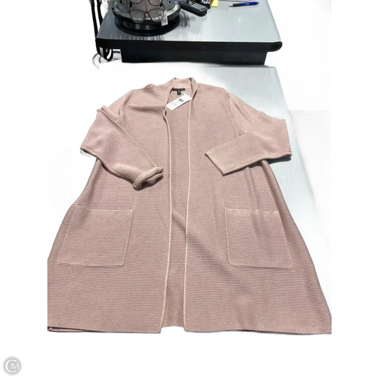Cardigan By Eileen Fisher In Pink, Size: L