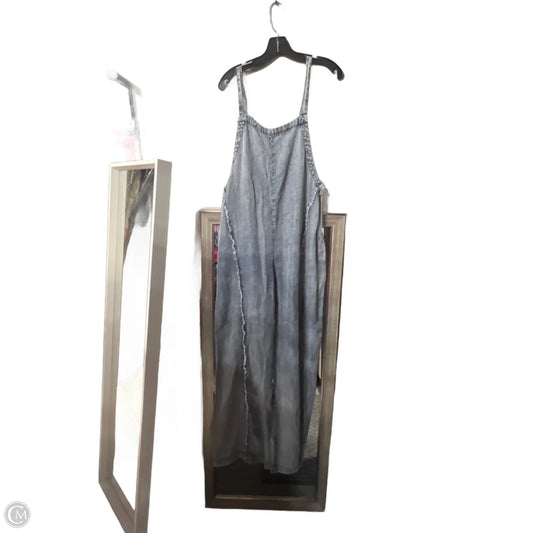 Jumpsuit By Eesome In Blue Denim, Size: L