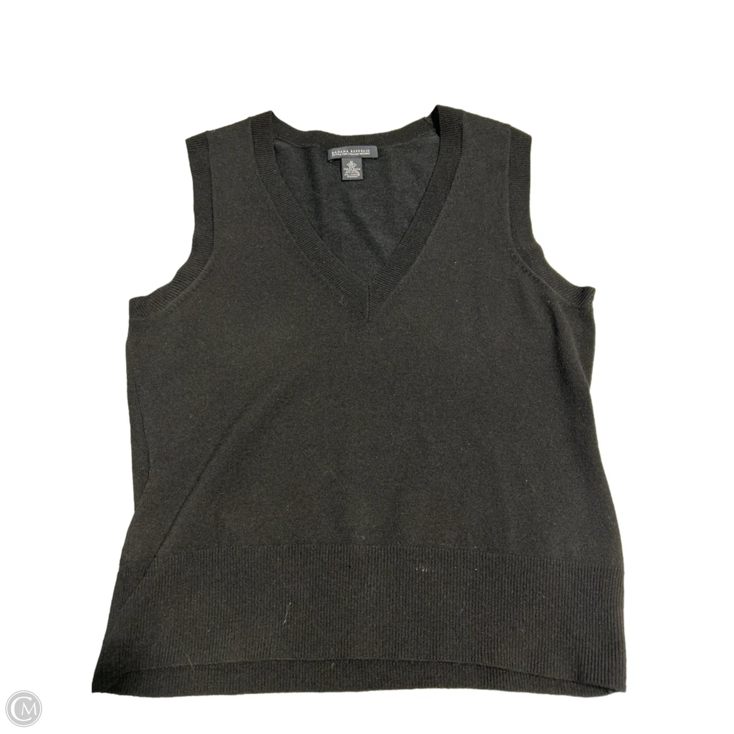 Tank Top By Banana Republic In Black, Size: M