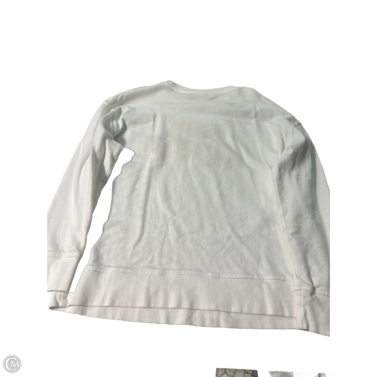 Sweatshirt Crewneck By Shiraleah In White, Size: M