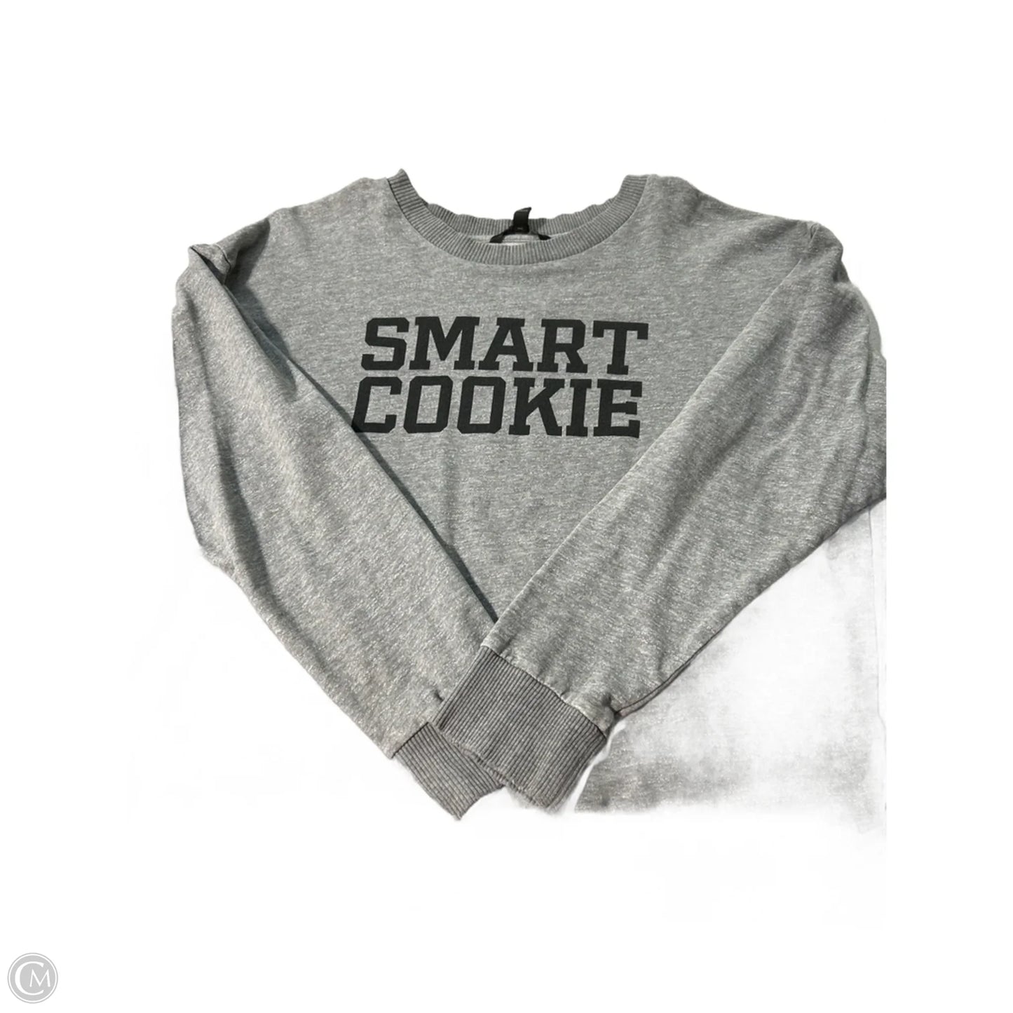 Top Long Sleeve By Banana Republic In Grey, Size: Xl