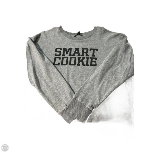 Top Long Sleeve By Banana Republic In Grey, Size: Xl