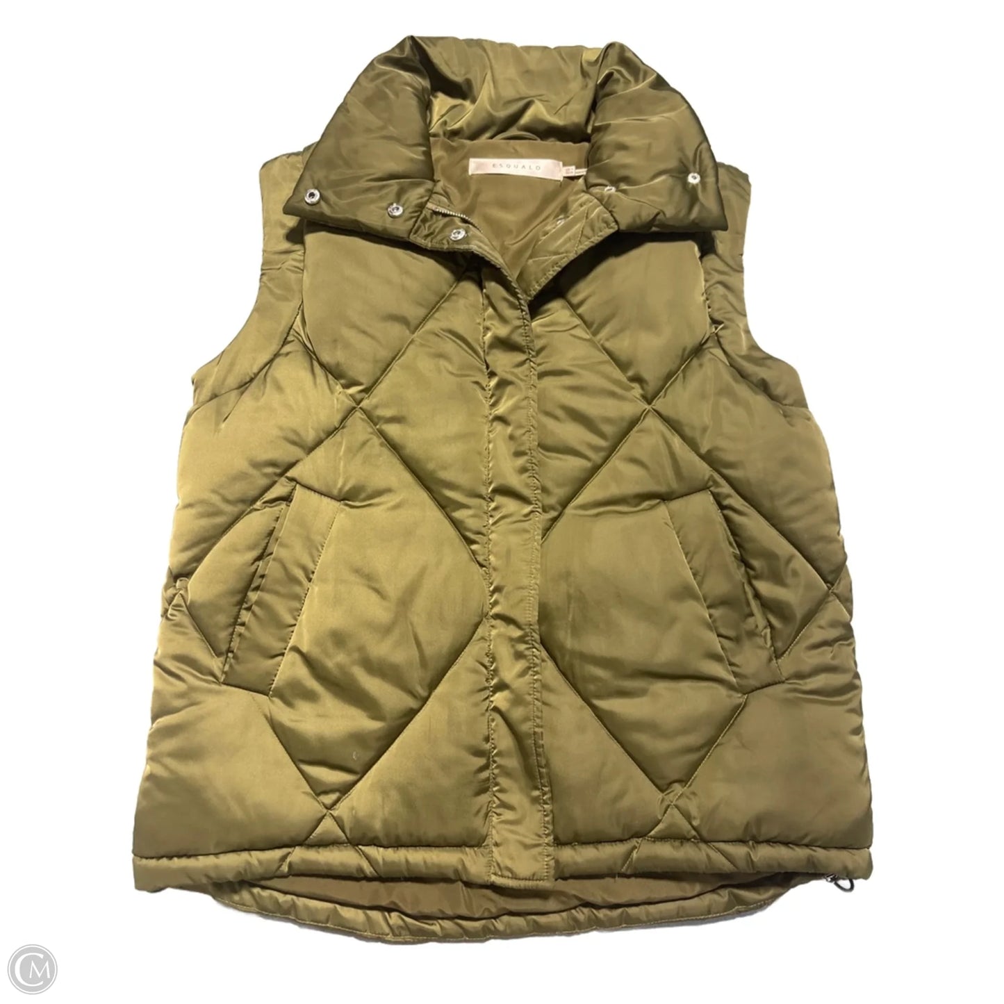 Vest Puffer & Quilted By Cma In Green, Size: M