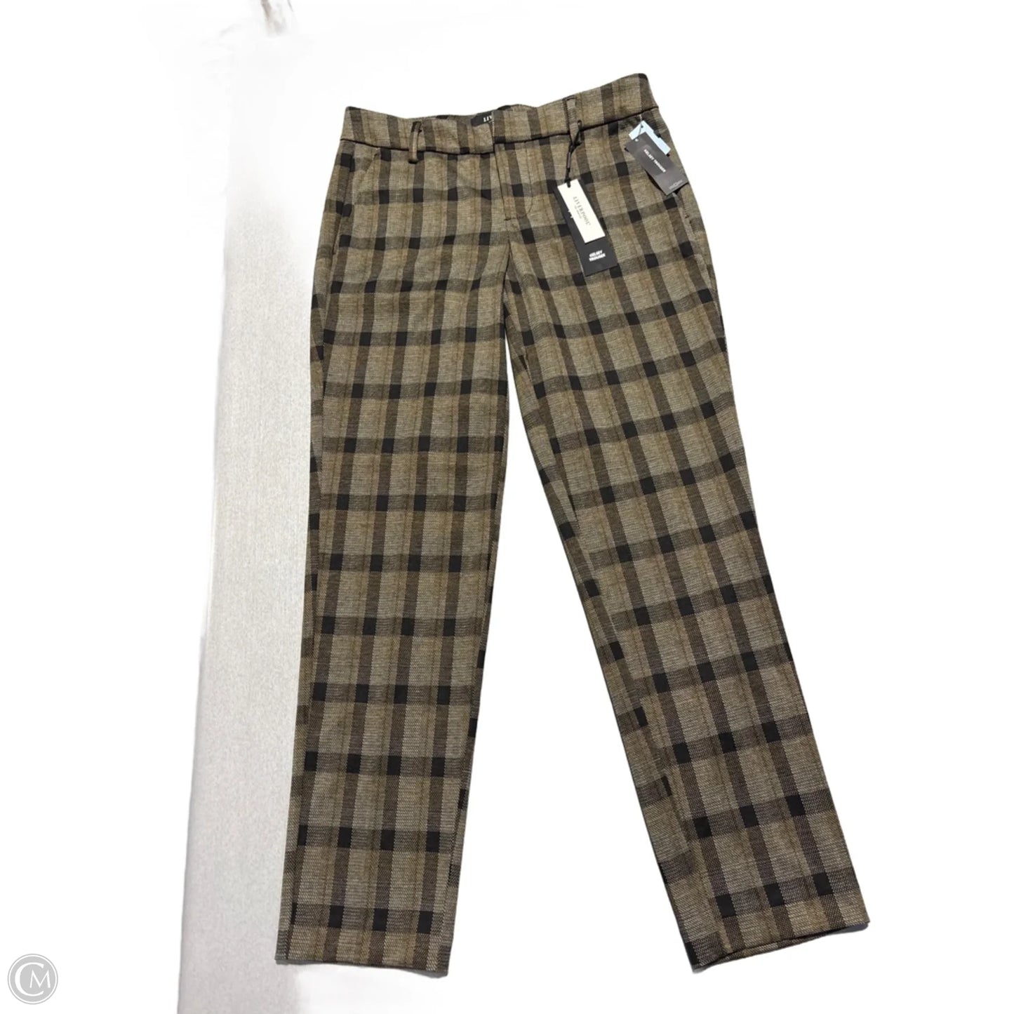 Pants Dress By Liverpool In Plaid Pattern, Size: 2