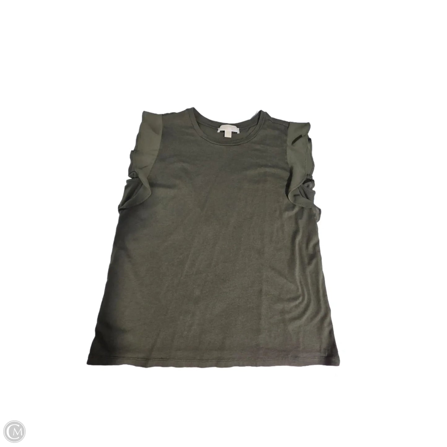 Top Short Sleeve By Michael By Michael Kors In Green, Size: L