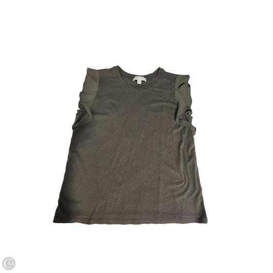 Top Short Sleeve By Michael By Michael Kors In Green, Size: L